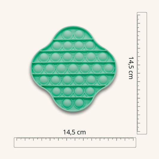 Pastel pop it-pakke med 5 stk.