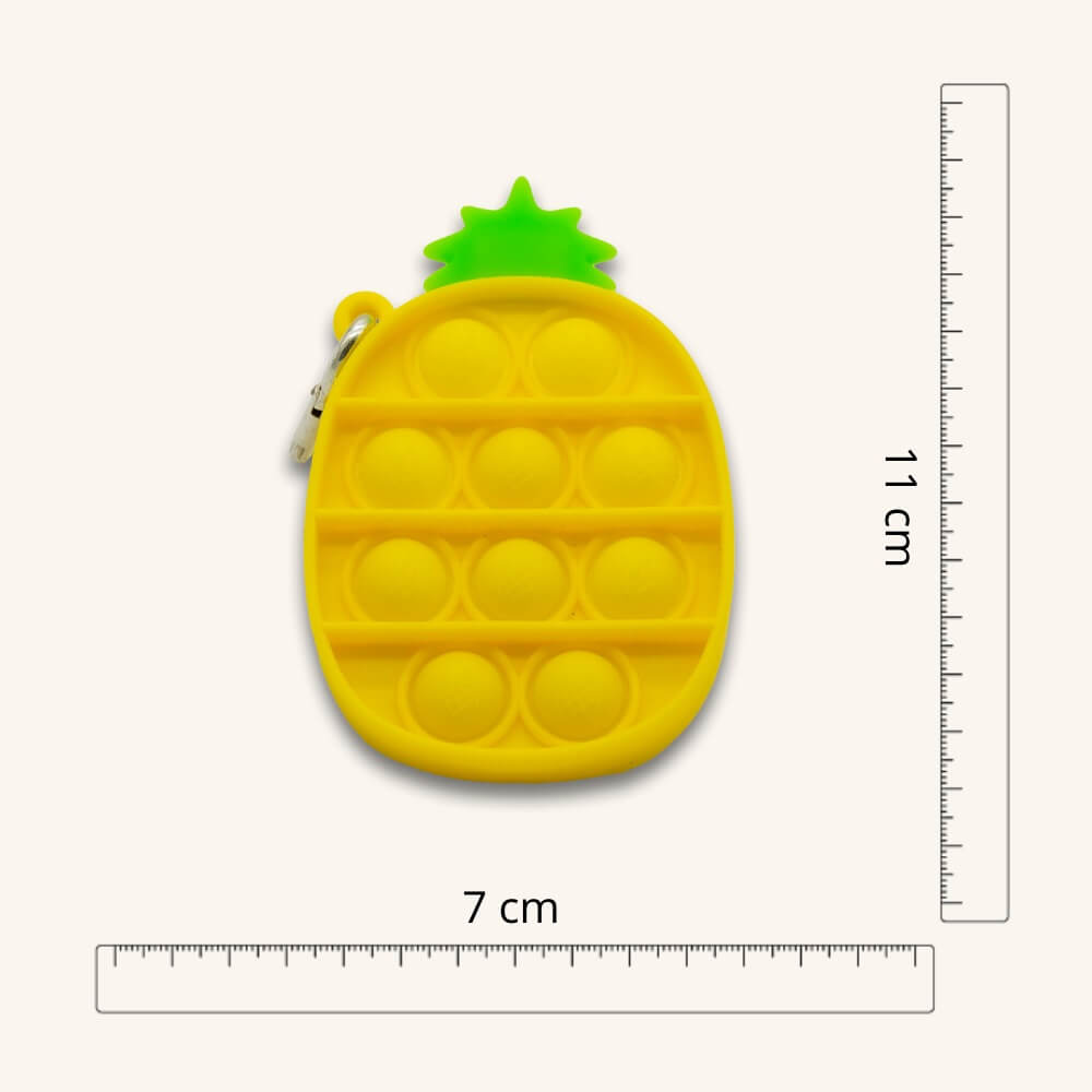 Ananas mini pop it-nøglering