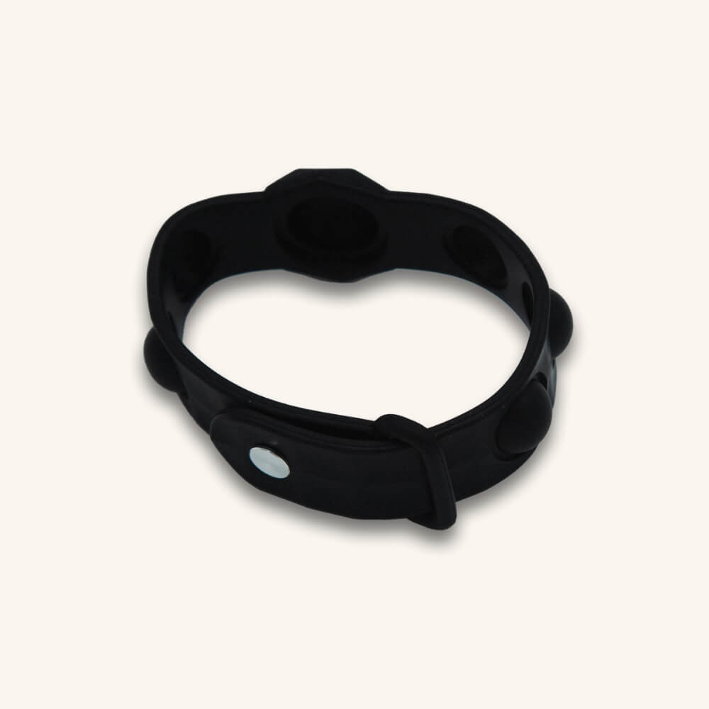 Ensfarvet pop it-armbånd
