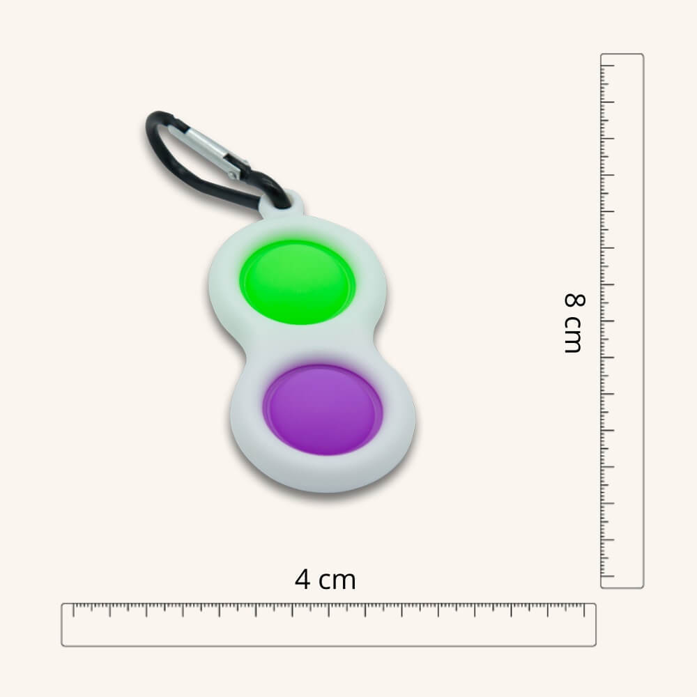 Simple dimple med 2 pop it-puder