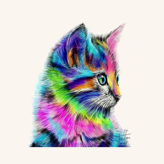 Diamond painting kat - A3