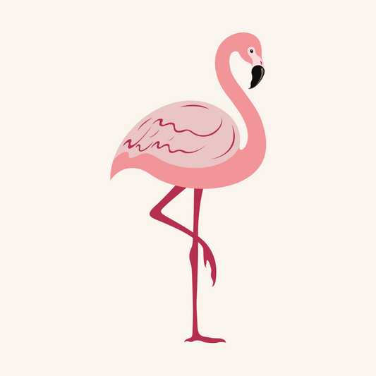 Diamond Painting Til Børn Flamingo A4 Designet Af Alfaflick Dansk Webshop Med Diamond Art