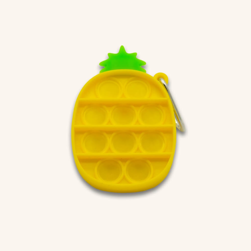 Ananas mini pop it-nøglering