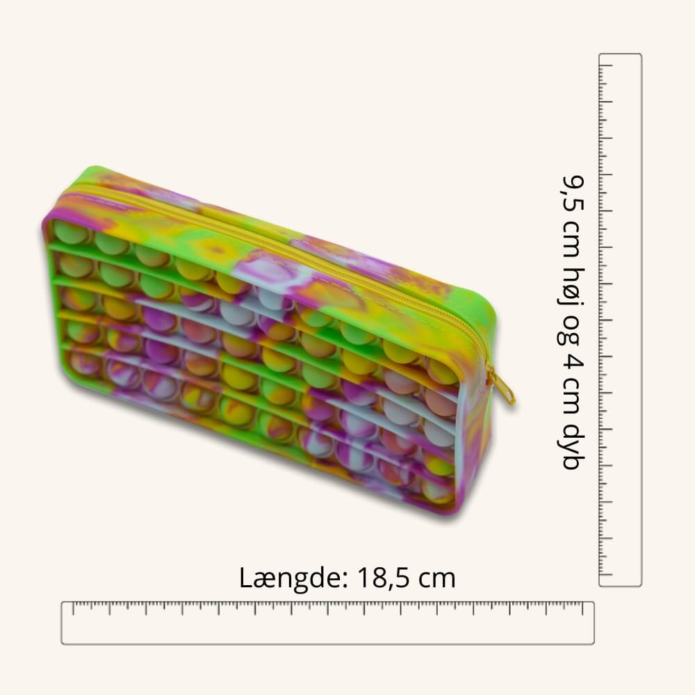 Tie dye pop it-penalhus